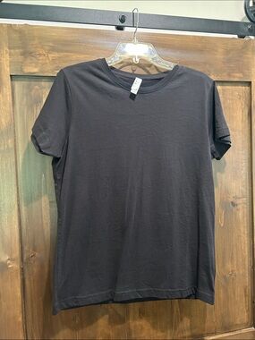 M67 LAT Everyday Black Short-Sleeve Crew Tee - Size Ladies Large